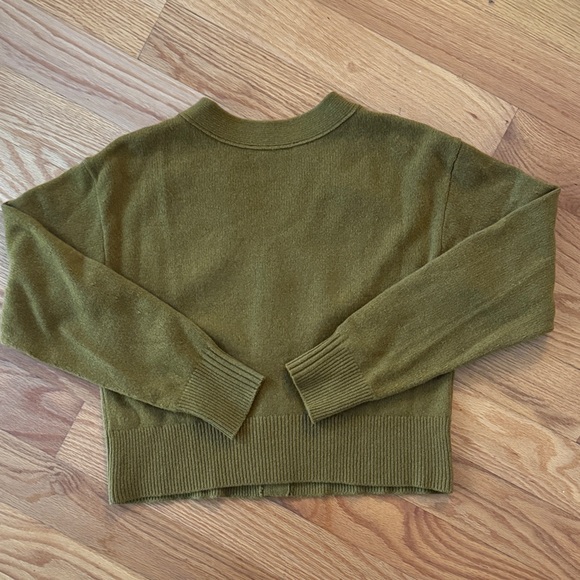 Everlane The Cashmere Cardigan Tapenade XS - Picture 6 of 15